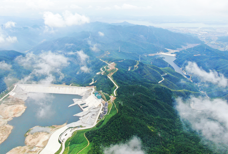 寧海抽水蓄能電站。常國慶攝