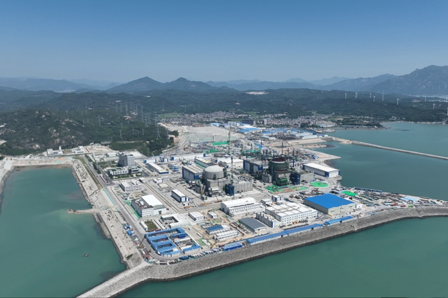 “華龍一號(hào)”批量化建設(shè)始發(fā)地漳州核電項(xiàng)目。中核國(guó)電漳州能源供圖