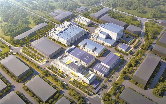 電化學儲能系統(tǒng)建設項目（一期）效果圖。（項目方 供圖）