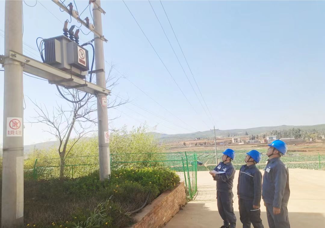 1、工作人員對供電線路及臺區(qū)進行巡視 高雄林 攝.jpg